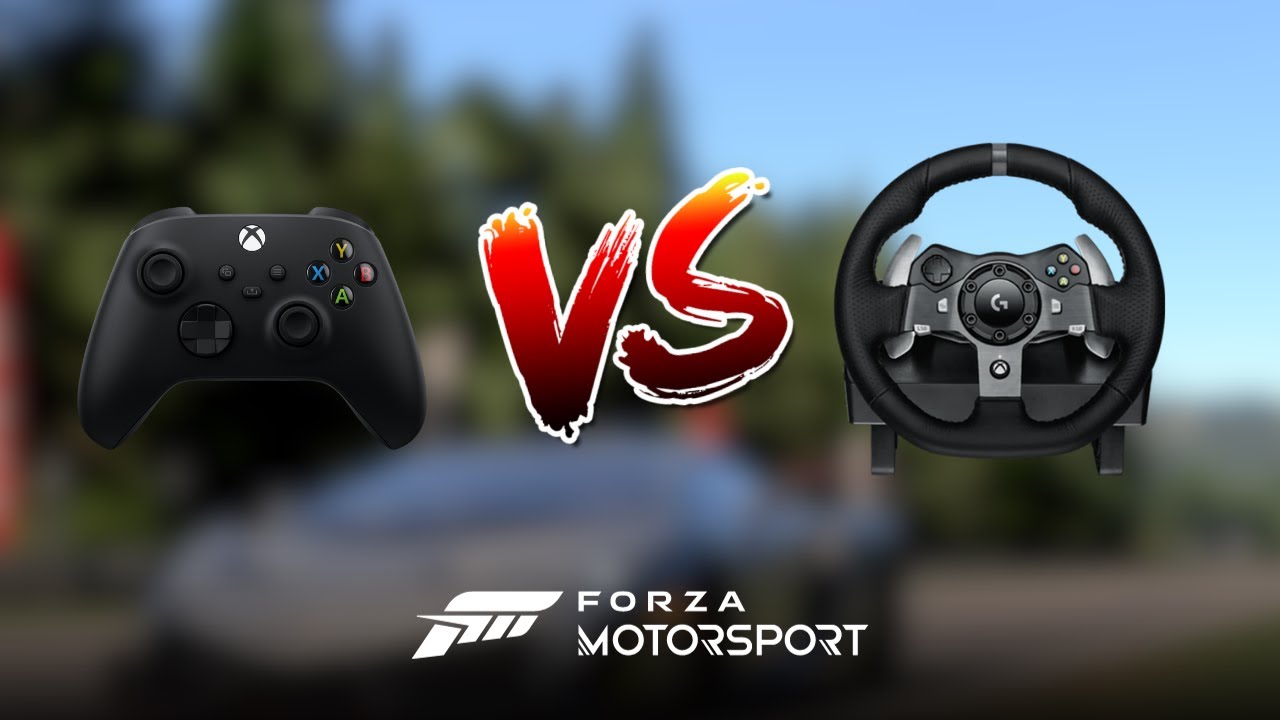 Controle VS Volante no Forza Motorsport - QUE SURPRESA!