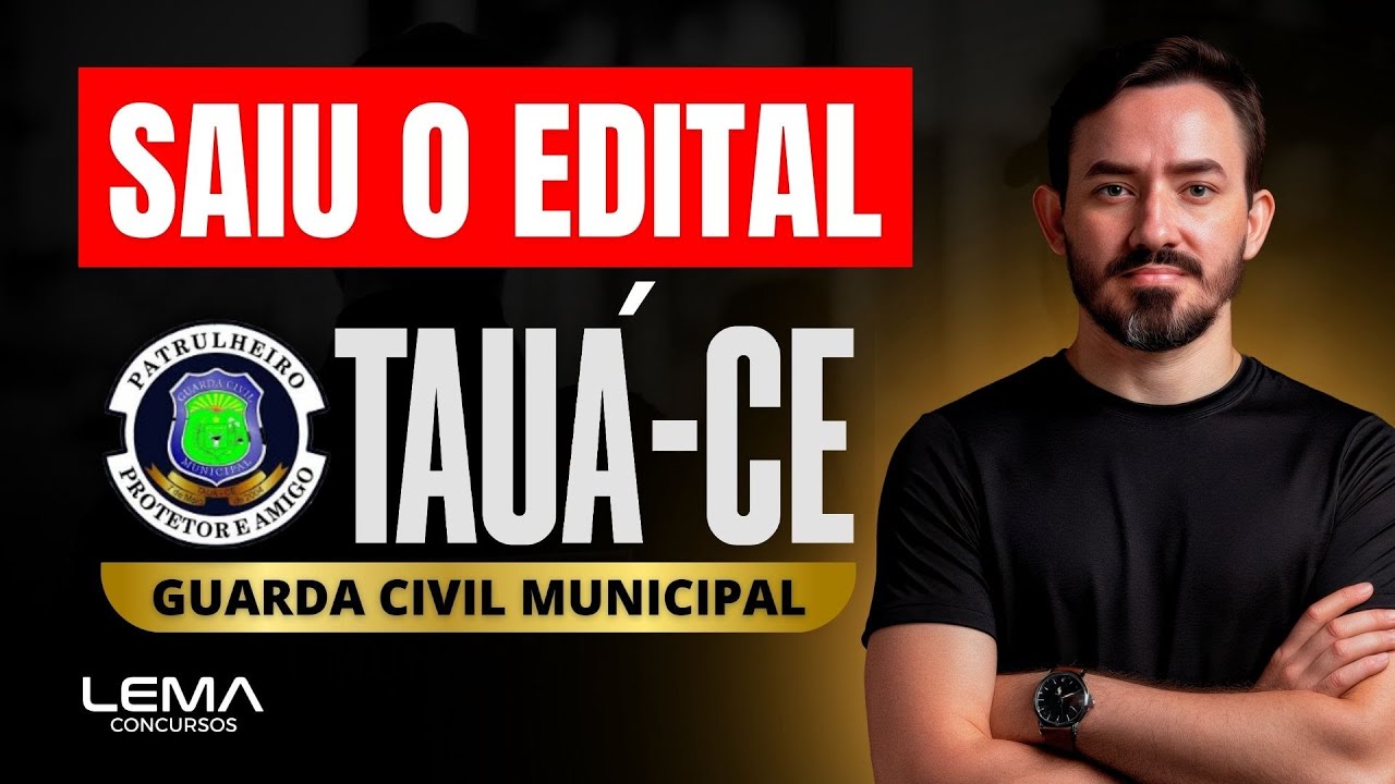 Análise Completa - Guarda Municipal de Tauá-CE - Lema Concursos | Prof. Alberto Lima