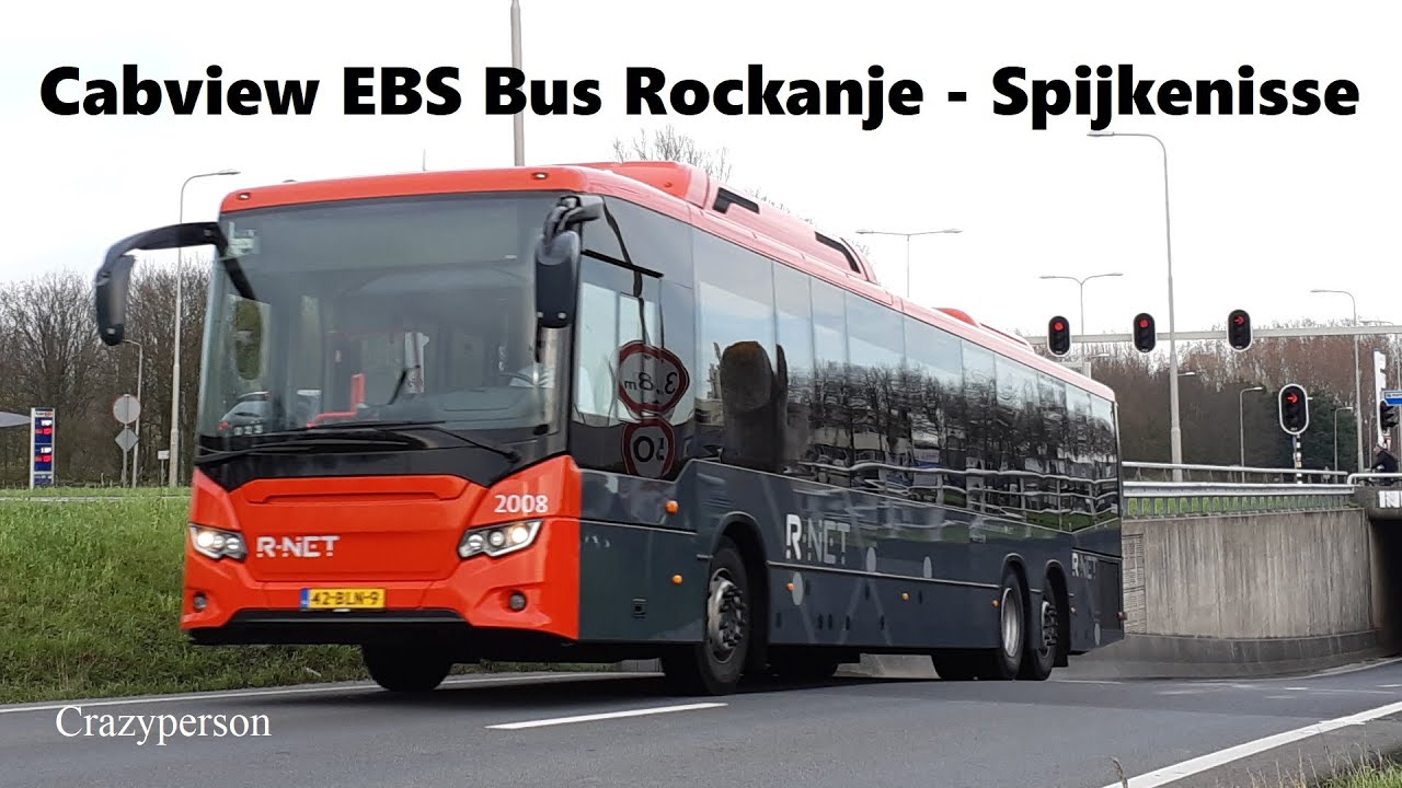 Scania Cabinerit Rockanje - Spijkenisse, EBS R-net Bus 403