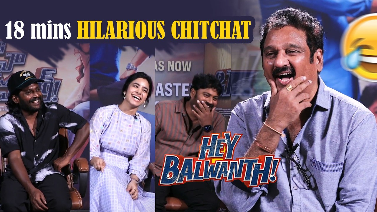 Krishna Bhagawan 18 mins Hilarious Interview With #HeyBalawanth Team | Suhas, Shivani, Sudarshan