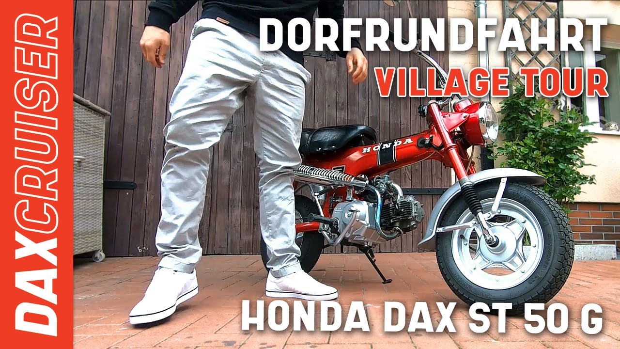 HONDA DAX ST 50 G Dorfrundfahrt | Village Tour