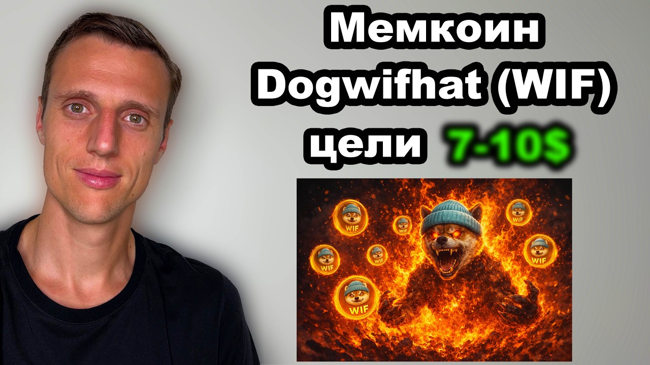 Криптовалюта 2026 прогноз. Альткоины. Мемкоин WIF прогноз. Цели 7 10$ и больше.