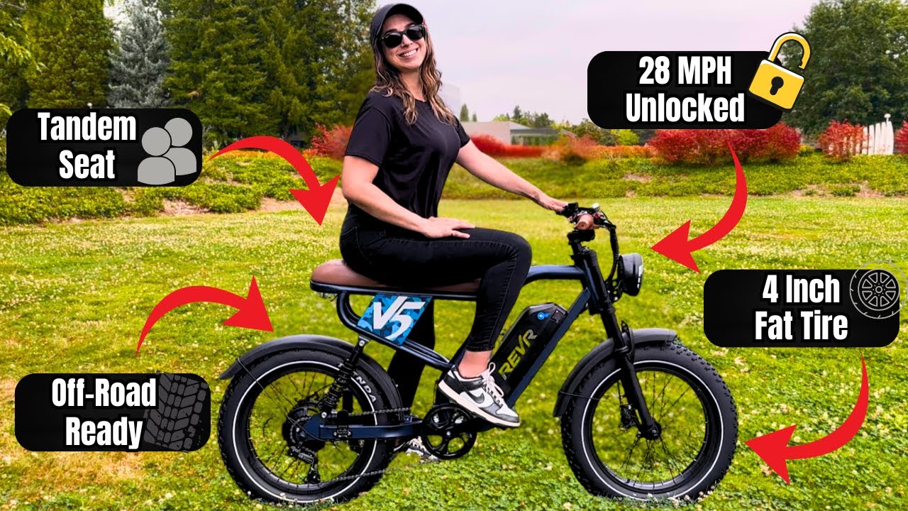 REVR V5: The Off-Road E-Bike That Looks Like a Café Racer Motorcycle (Review & Ride Along)