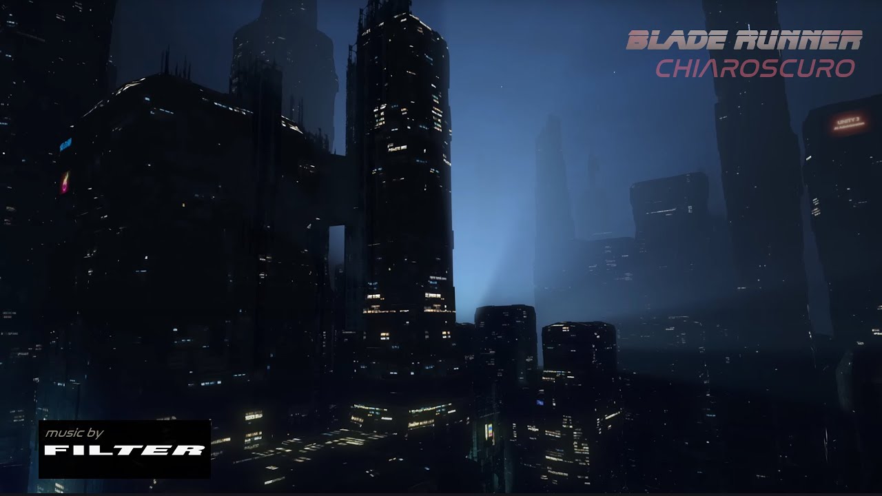 Blade Runner | CHIAROSCURO |  AMBIENT music for Work, Study and Relaxation - 8 Hours