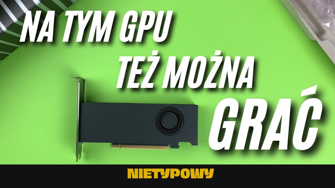 Unboxing karty graficznej do zadań profesjonalnych - PNY RTX Quadro A2000 12 GB!