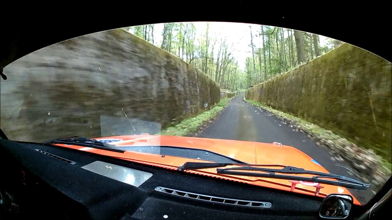 On board bij Pierre Brouwer en Paul Helmink, Brouwer Rallysport ADAC Rally Sullingen IVG