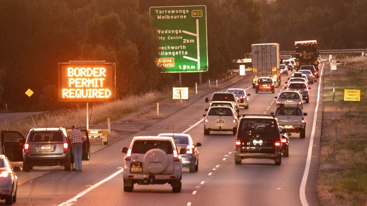 SA and Vic reimpose hard border with NSW