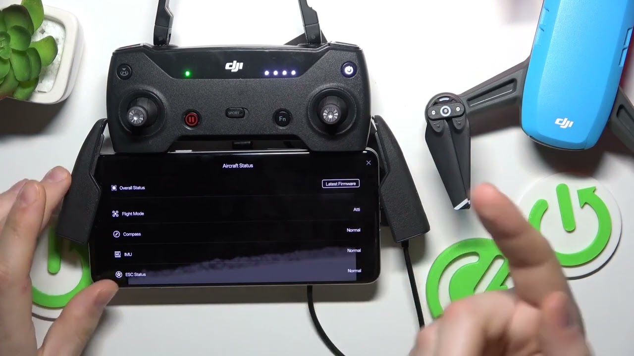 DJI SPARK – Come controllare lo stato dell'aeromobile