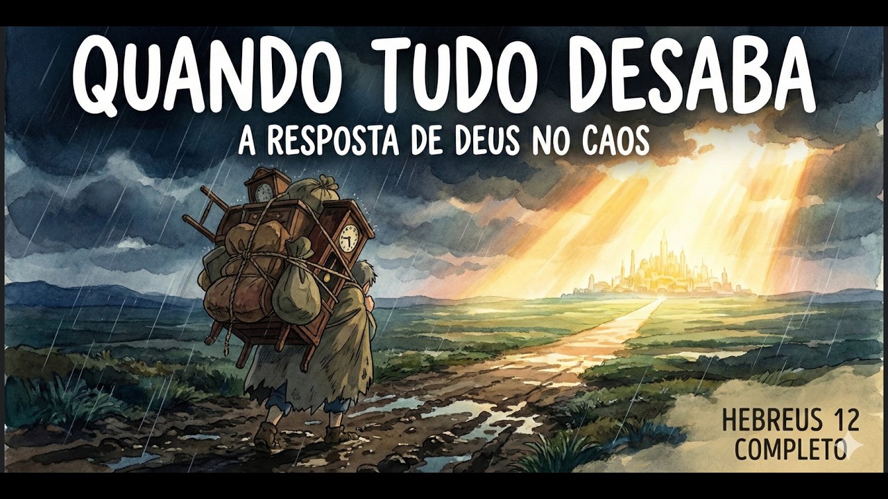 QUANDO TUDO DESABA: A RESPOSTA DE DEUS NO CAOS HEBREUS 12