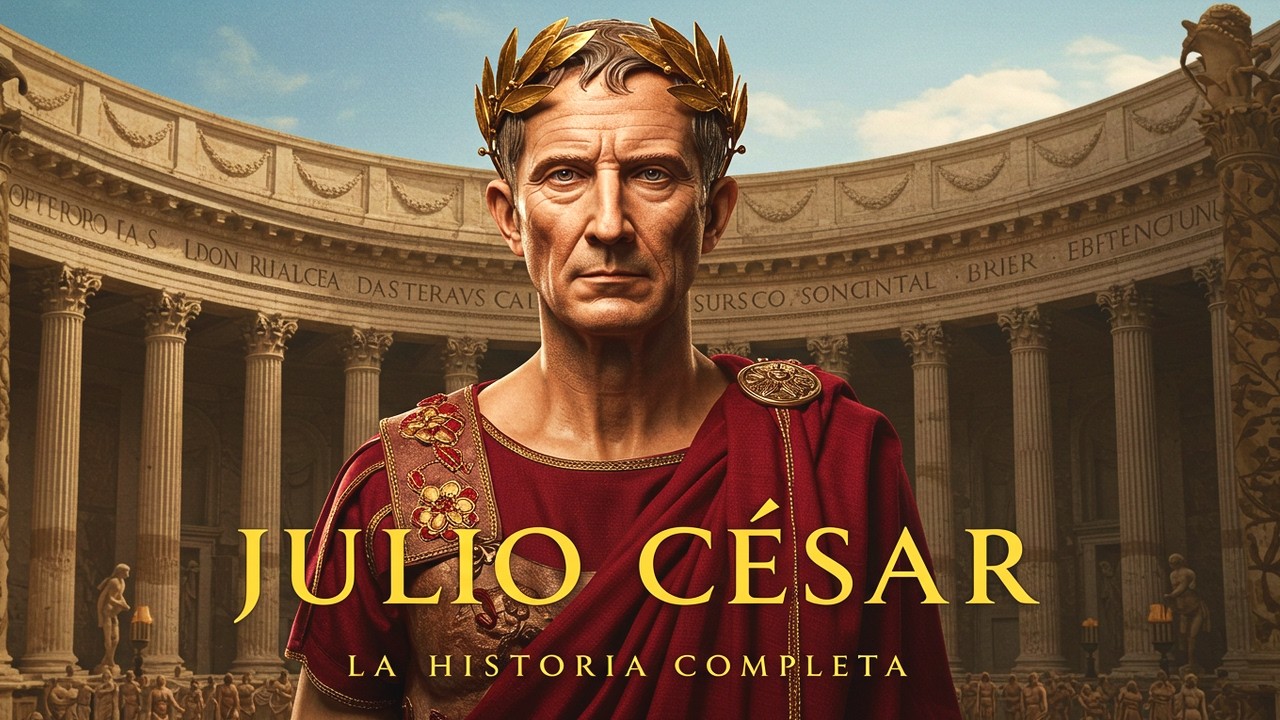 DUERME ESCUCHANDO LA HISTORIA COMPLETA DE JULIO CÉSAR | NARRACIÓN RELAJANTE PARA CERRAR EL DÍA