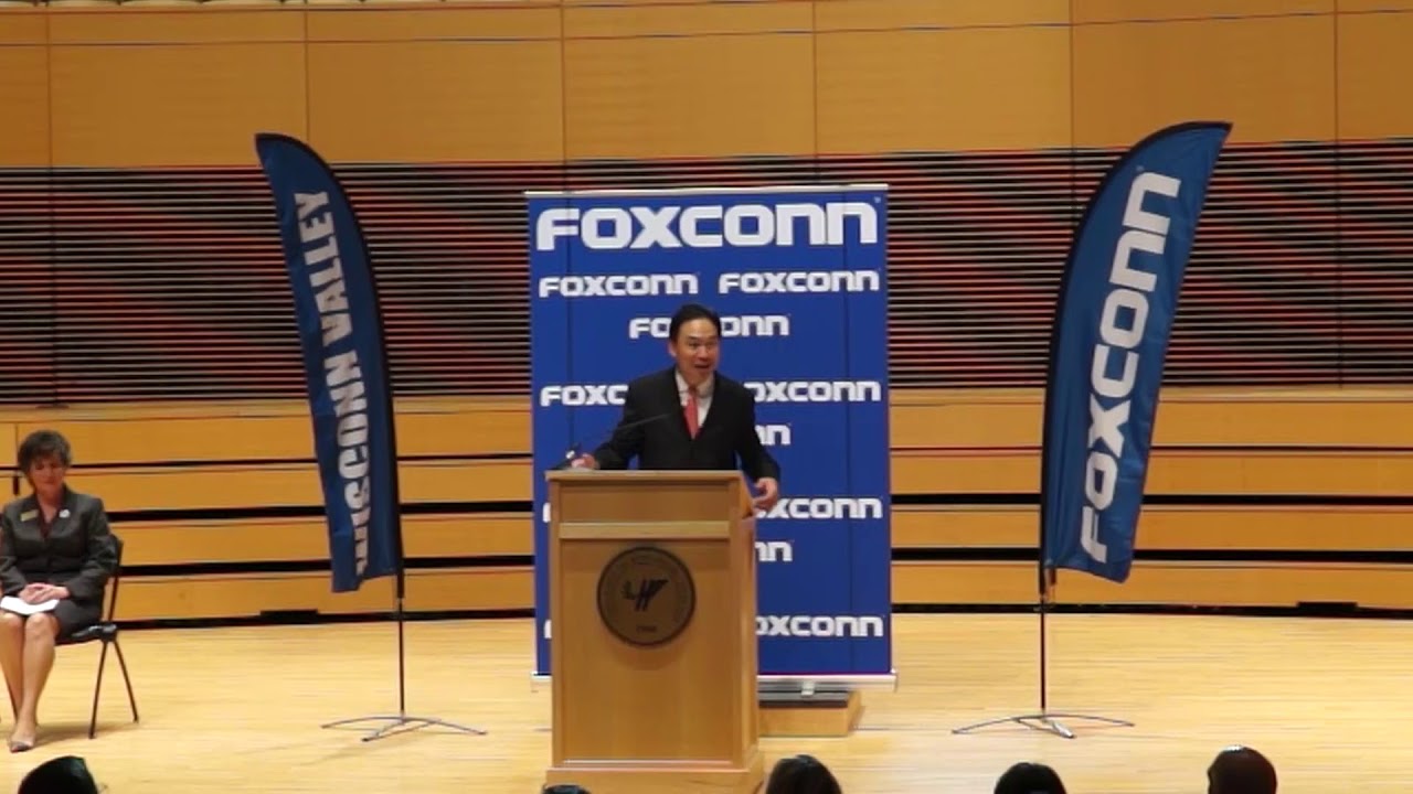 Foxconn Announcement at UW Parkside - May 10, 2018