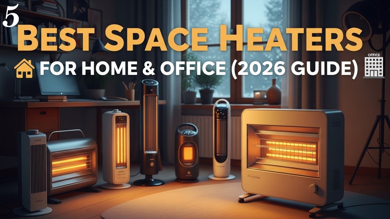 Best Space Heaters for Home & Office 2026 🔥 Top 4 Space Heaters for Fast and Efficient Heating