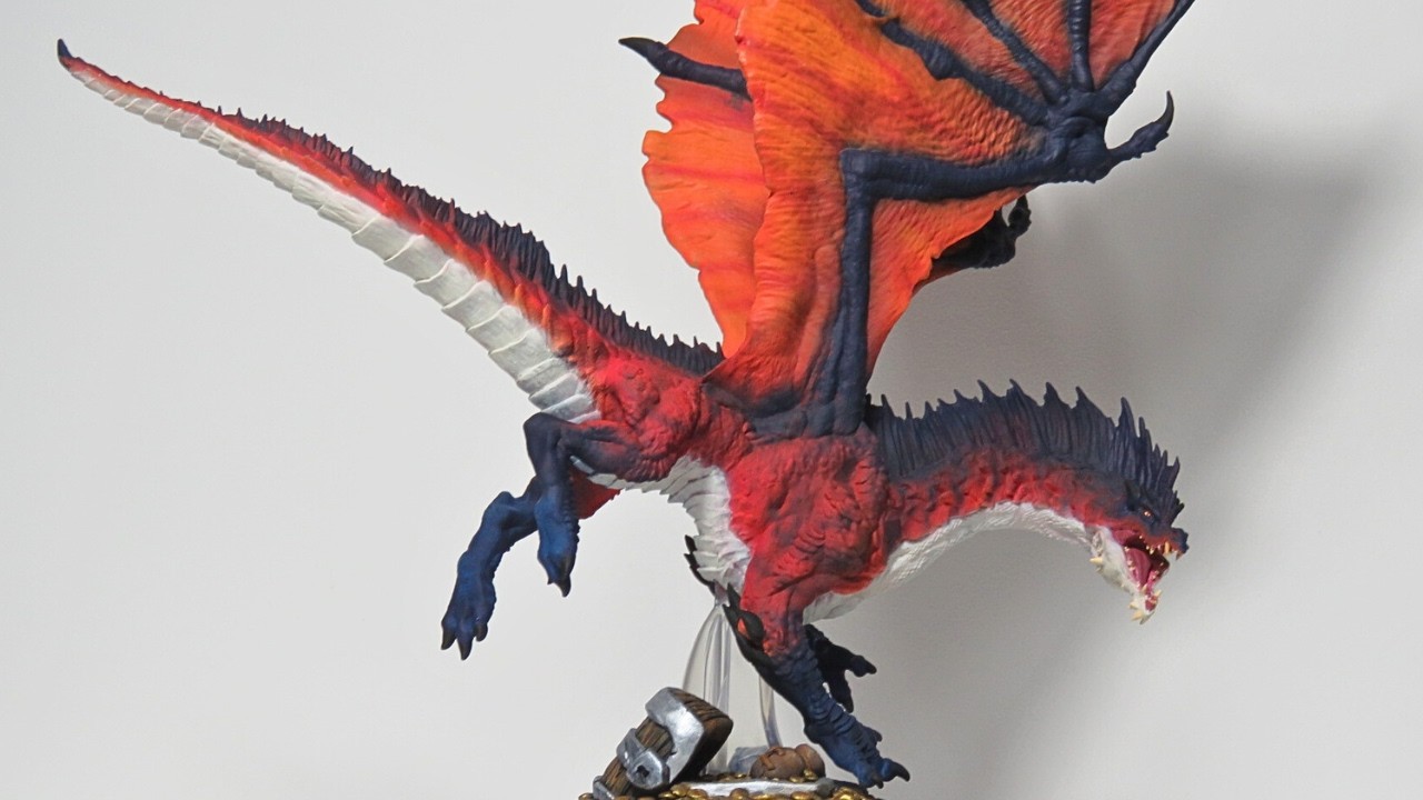 Painting a D&D Dragon Miniature