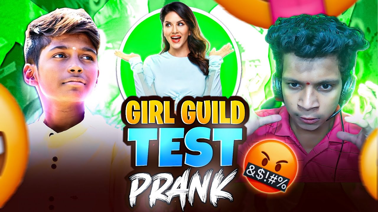 GIRL GUILD TEST PRANK ON BACCHA YOUTUBER🤯 PRANK GONE WRONG😱😳 @Nonstop Gaming