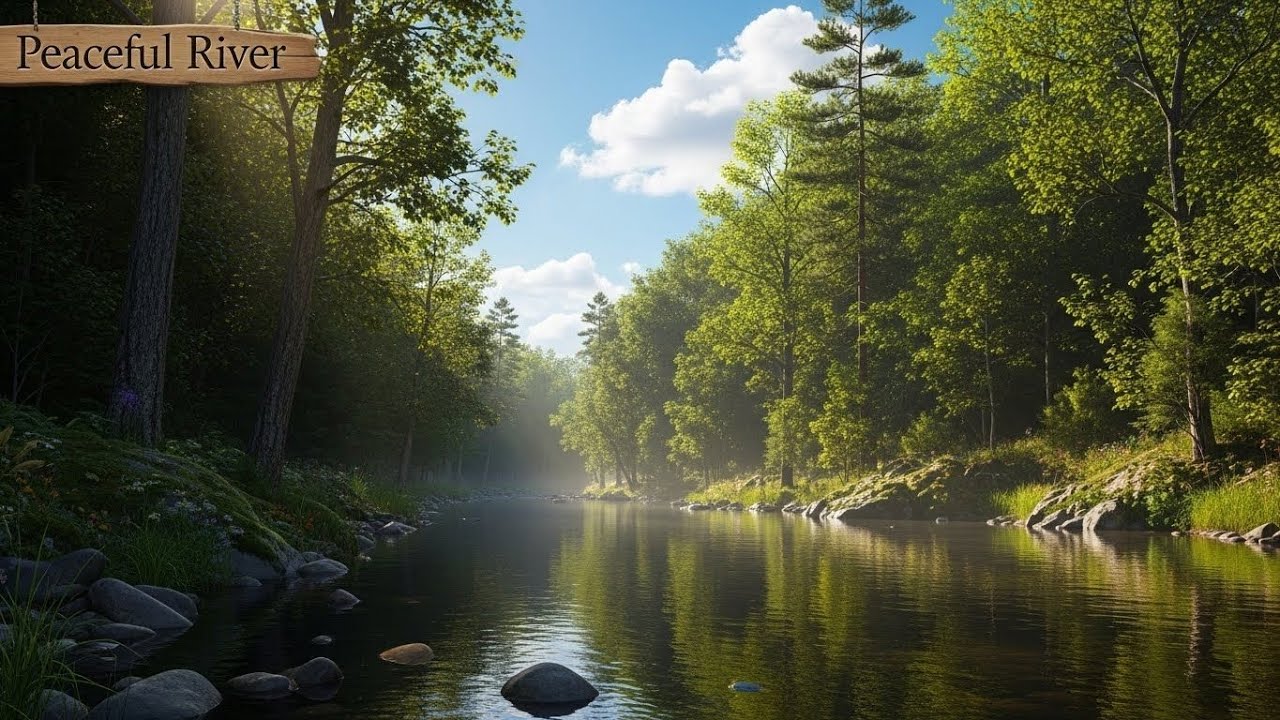 River Forest Soundscape 🌿🌊 Peaceful Nature Ambience for Deep Rest #2169
