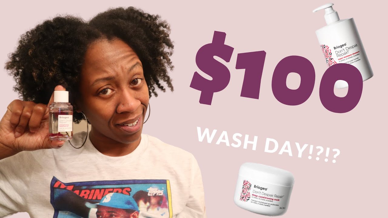 BRIOGEO DON’T DESPAIR, REPAIR! ON TYPE 4 NATURAL HAIR. Is it worth the price??