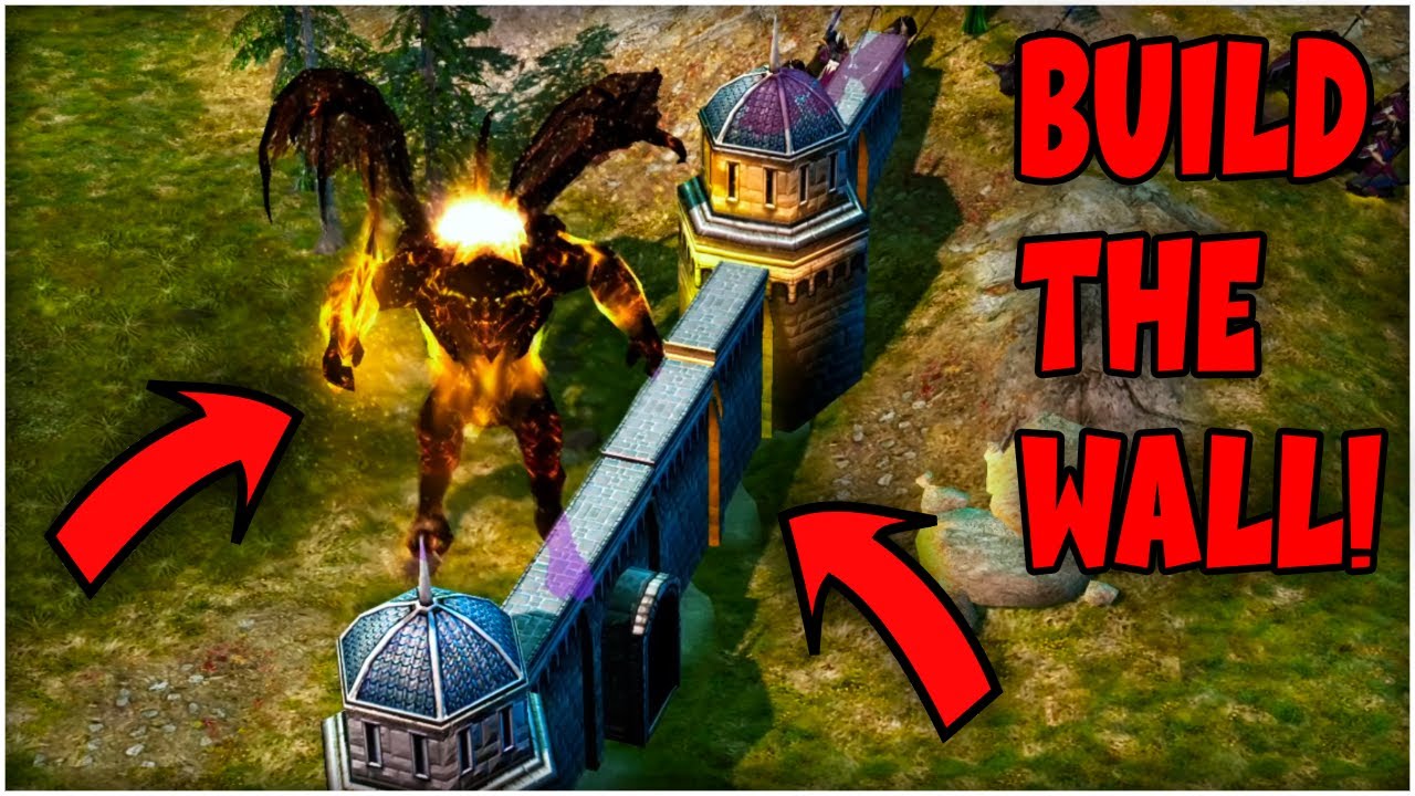 Can Walls Stop The Balrog??? | BFME 2 ROTWK 1v1 Ranked Arena