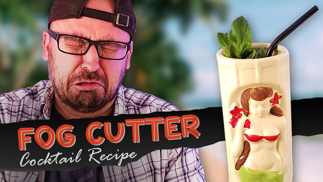 Fog Cutter Cocktail Recipe (Original) | Easy Tiki Drink Recipes at Home