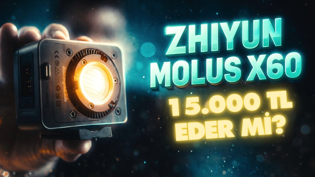 Zhiyun Molus X60 | 15.000 TL’lik Işık Setup’ı Parasına Değer mi?