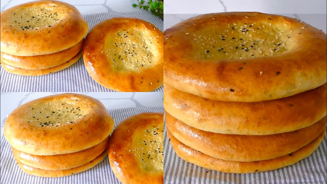 Afghani Naan Ardmal Roghani نان آردمال روغنی Ramadan special Naan Bread Recipe