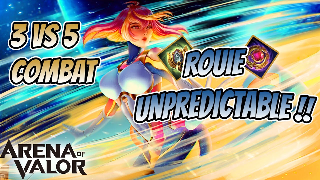 ROUIE BEST SUPPORT GAMEPLAY|  PRO BUILD | NEW HERO | AoV | 傳說對決 | RoV | Li&ecirc;n Qu&acirc;n Mobile