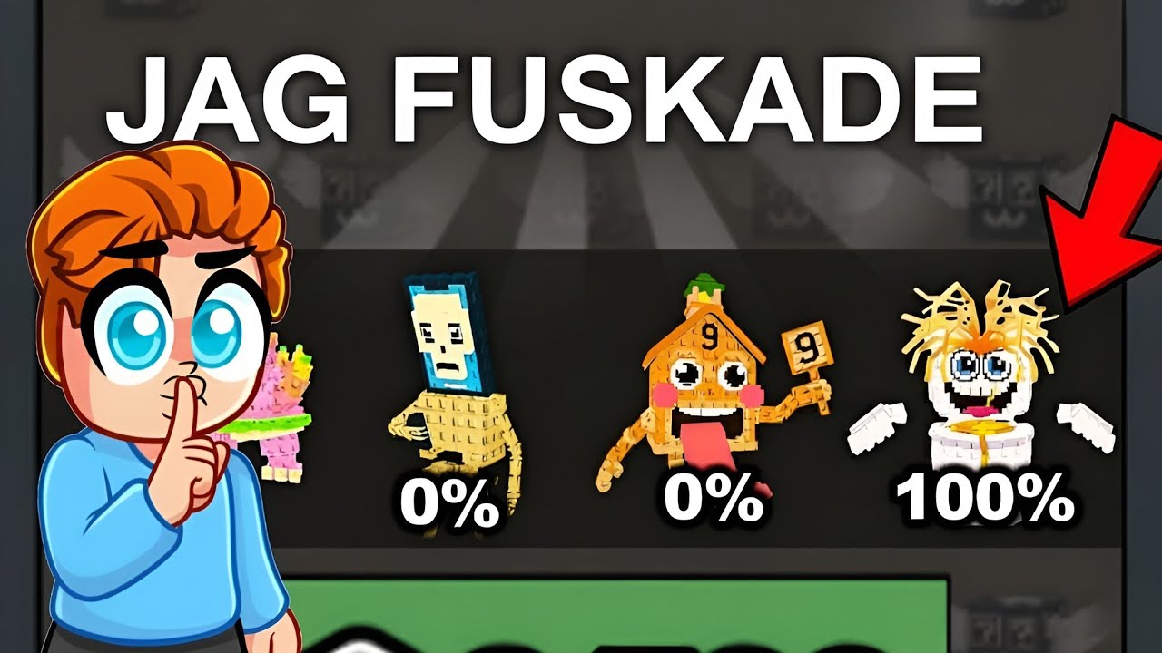 Jag Fuskade I Ett Lucky Block Race! (Steal A Brainrot)