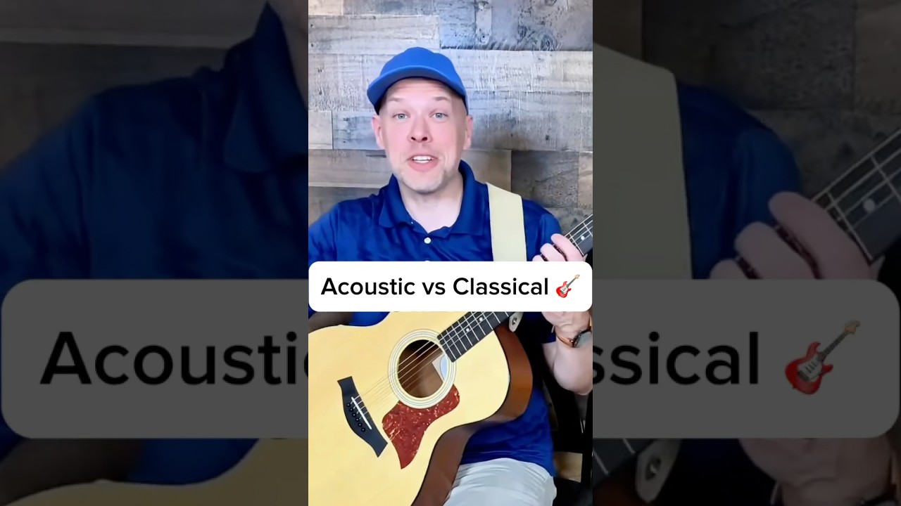 What&rsquo;s the DIFFERENCE between acoustic and classical guitars?