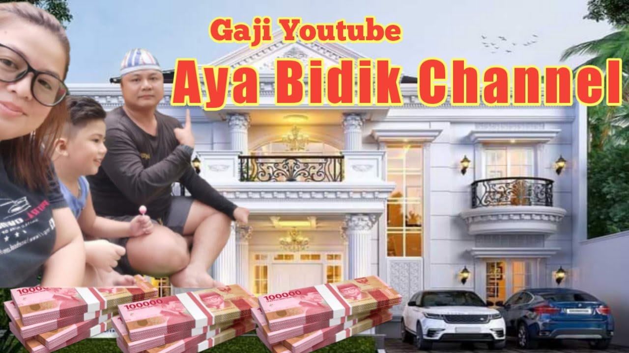 Gaji Youtube Aya Bidik Channel Terbaru 🤑