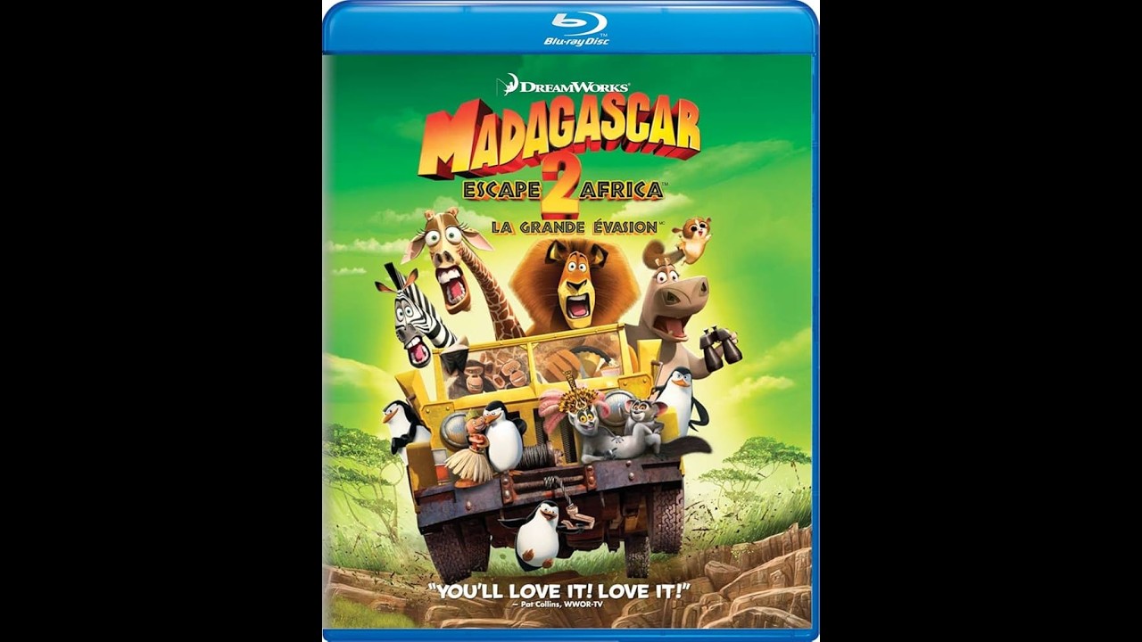 Opening to Madagascar: Escape 2 Africa 2009 Blu-ray 