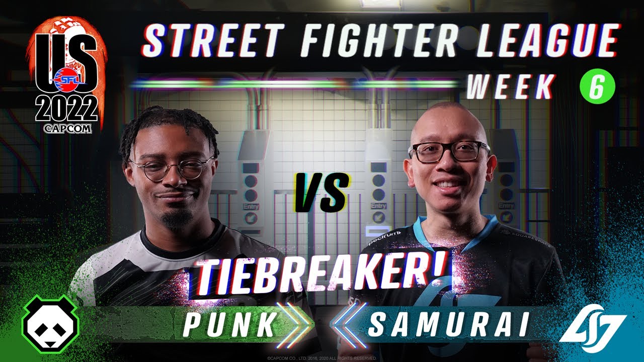 Punk (Luke) vs. Samurai (Luke) - FT1 - Street Fighter League Pro-US 2022 Week 6