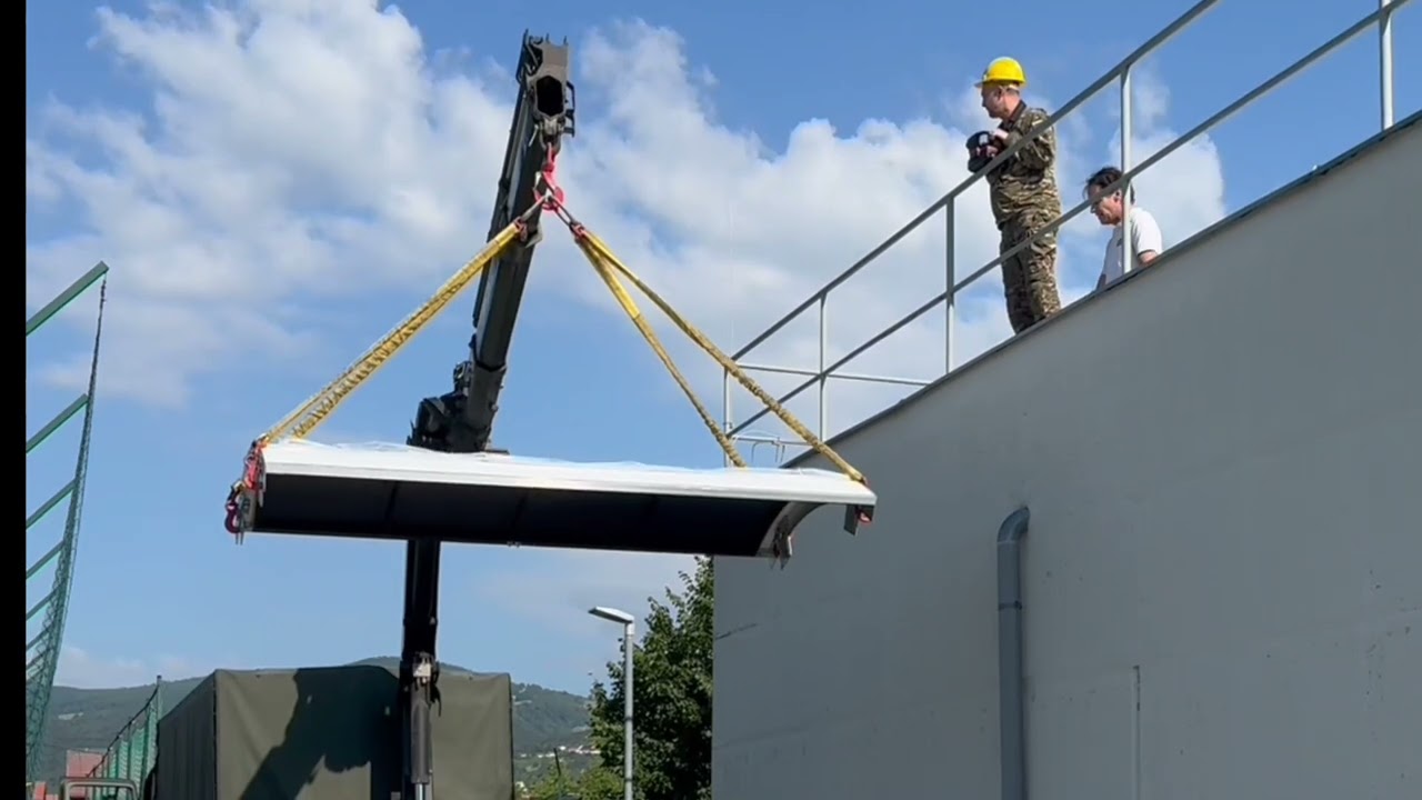 Uranija postavitev - prva faza