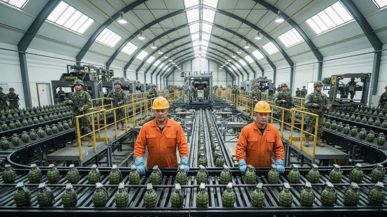 Inside the Grenade Factory: How Raw Metal Becomes a Military Explosive (Full Process)