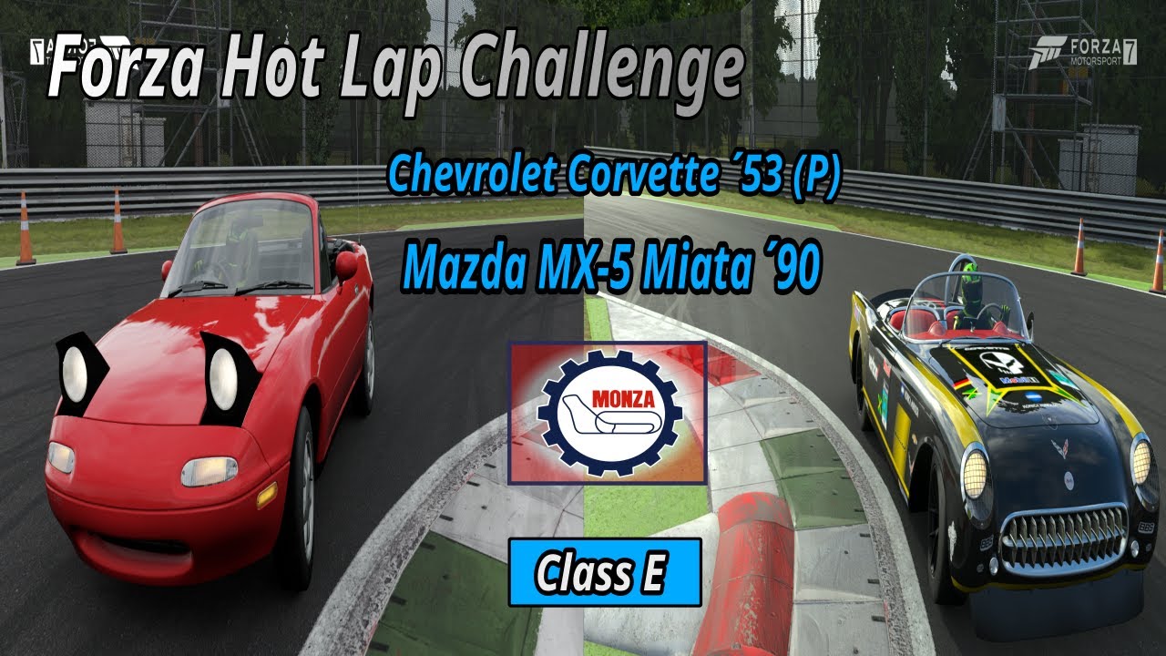 Mazda MX 5 Miata ´90 vs Chevrolet Corvette ´53 (P) Monza HLC !!
