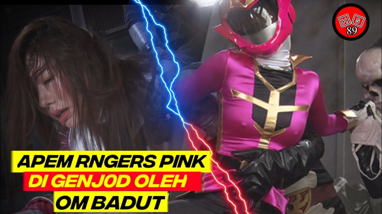 SUPERHEROINE RANGERS PINK DIPERKAOS MONSTER BADUT #tokusatsu