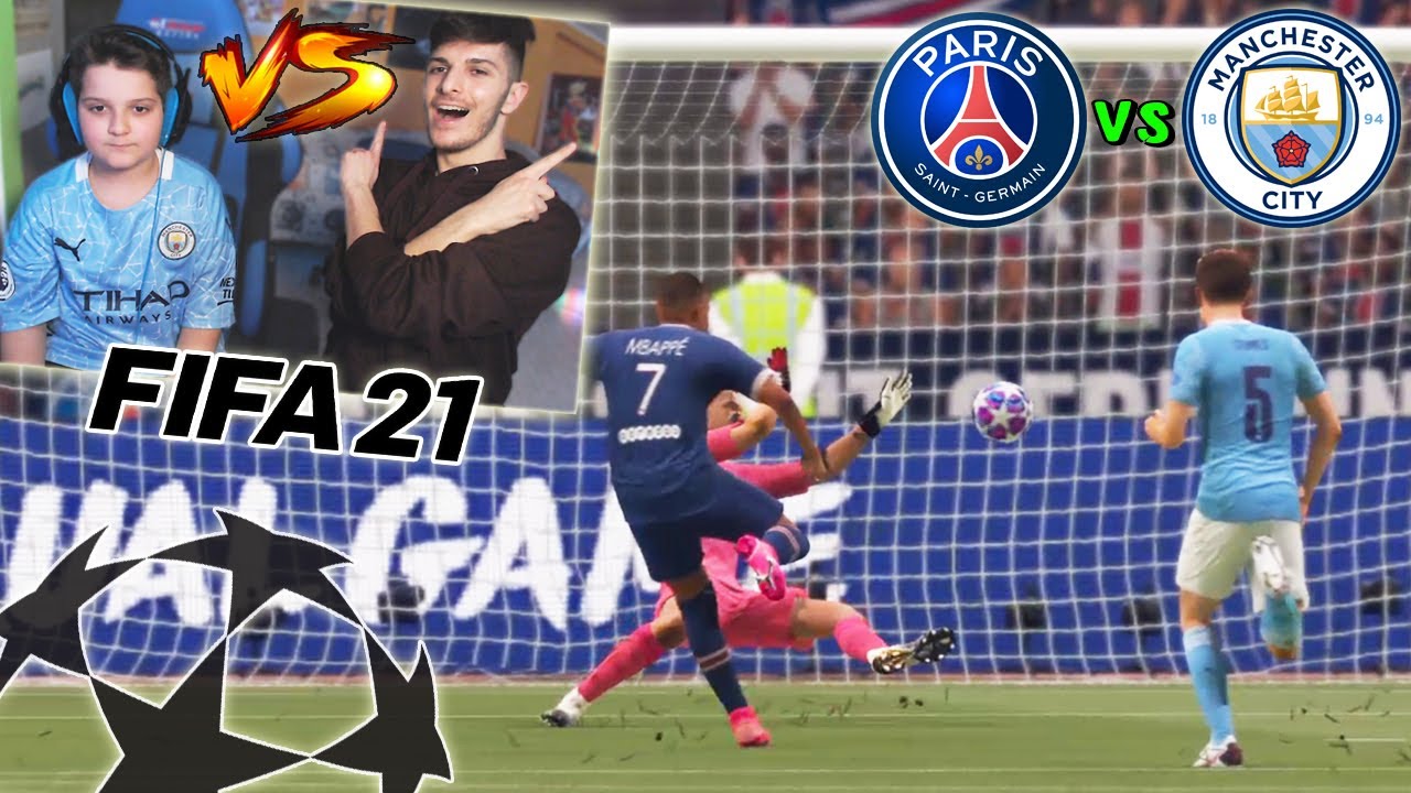 PSG vs MANCHESTER CITY - SEMIFINALE CHAMPIONS LEAGUE! - Fifa 21