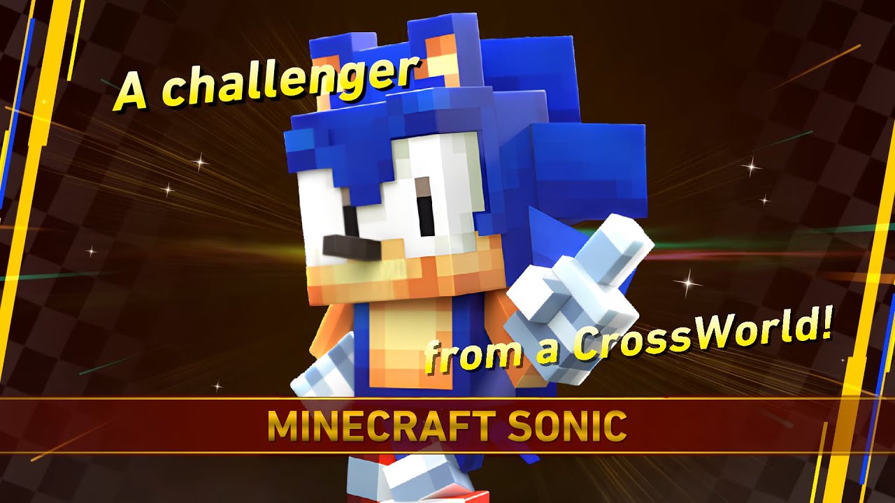 Sonic Racing: CrossWorlds - Minecraft Sonic Gameplay (4K)