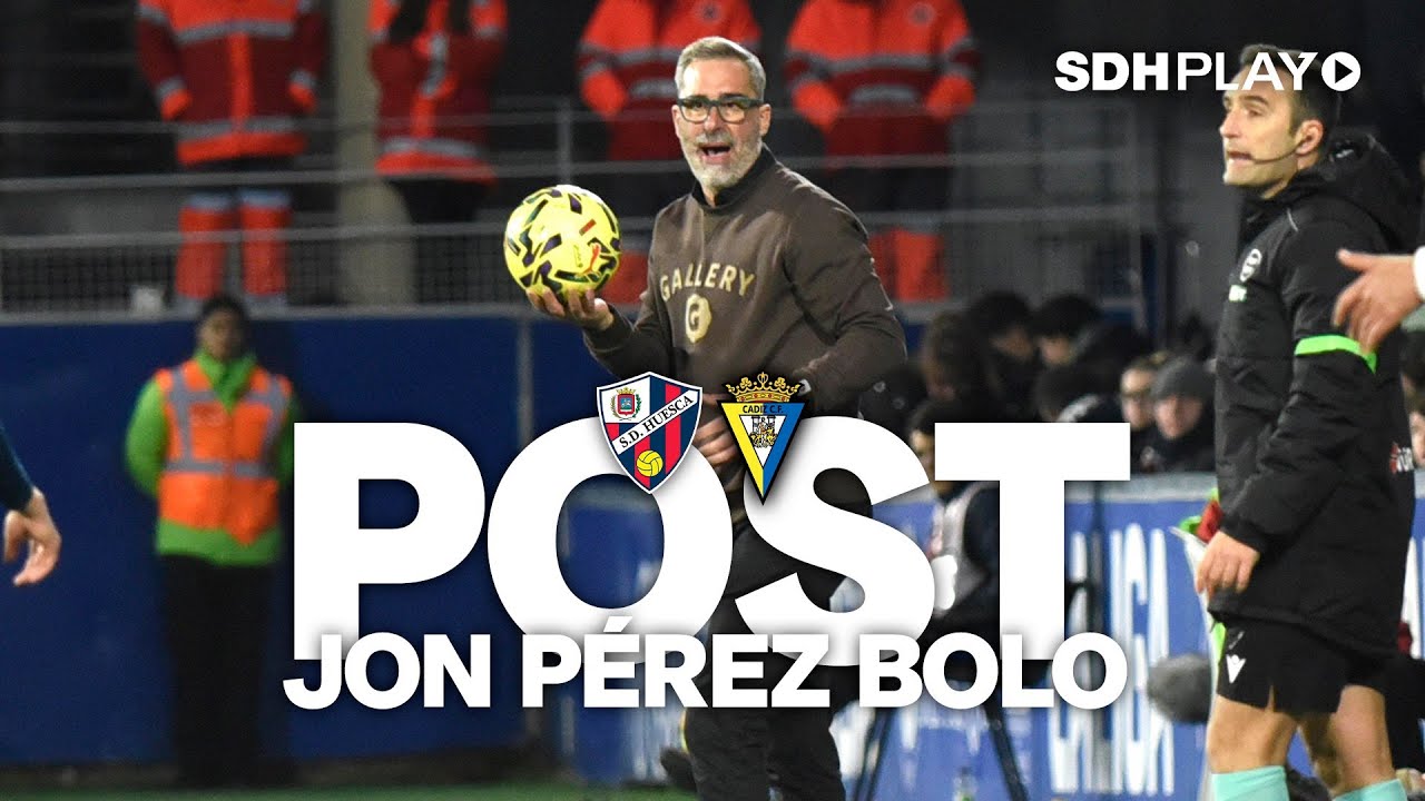 Jon Pérez Bolo tras el #HuescaCádiz: 
