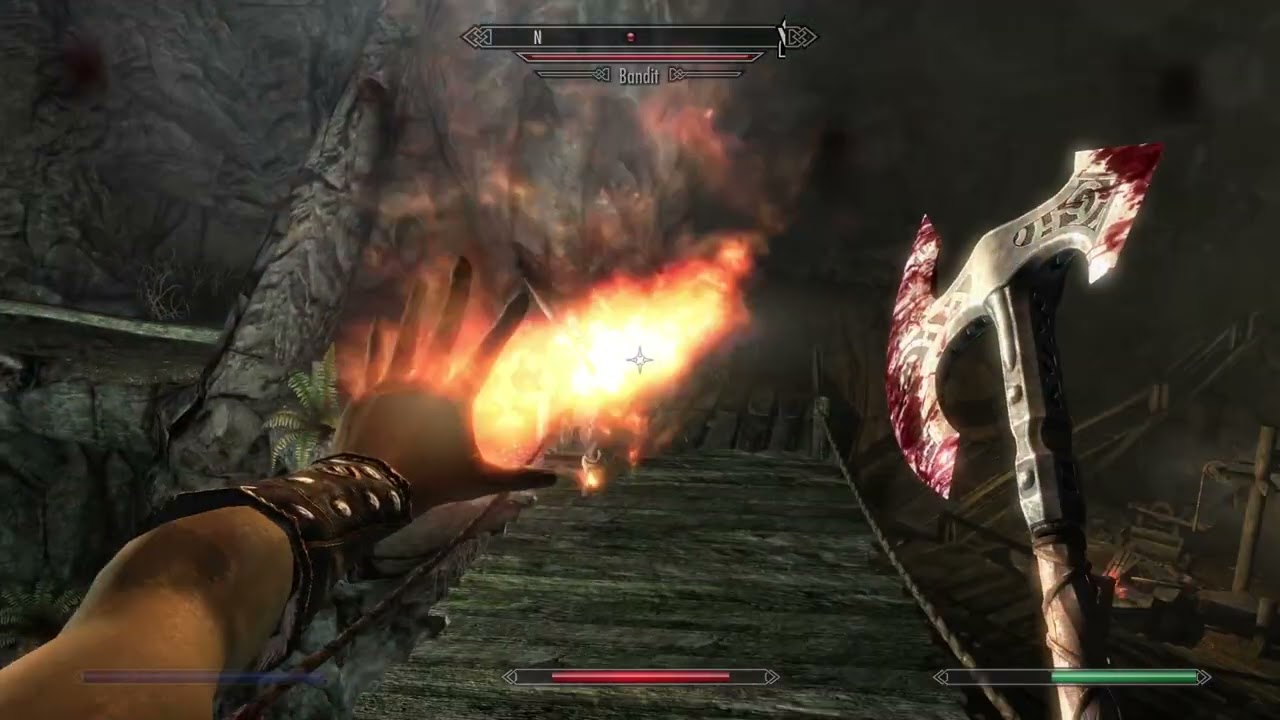 ASMR rambling and playing Skyrim