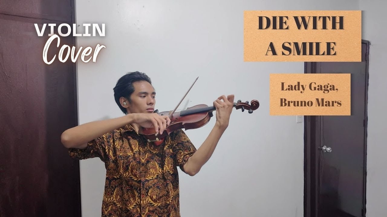 Die With A Smile - Lady Gaga, Bruno Mars | Violin Cover | Ryder Bae