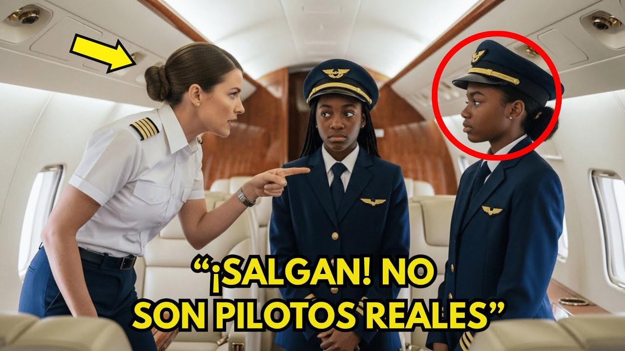 Azafata humilló a dos pilotos negros gemelos sin saber que su padre era dueño del JET
