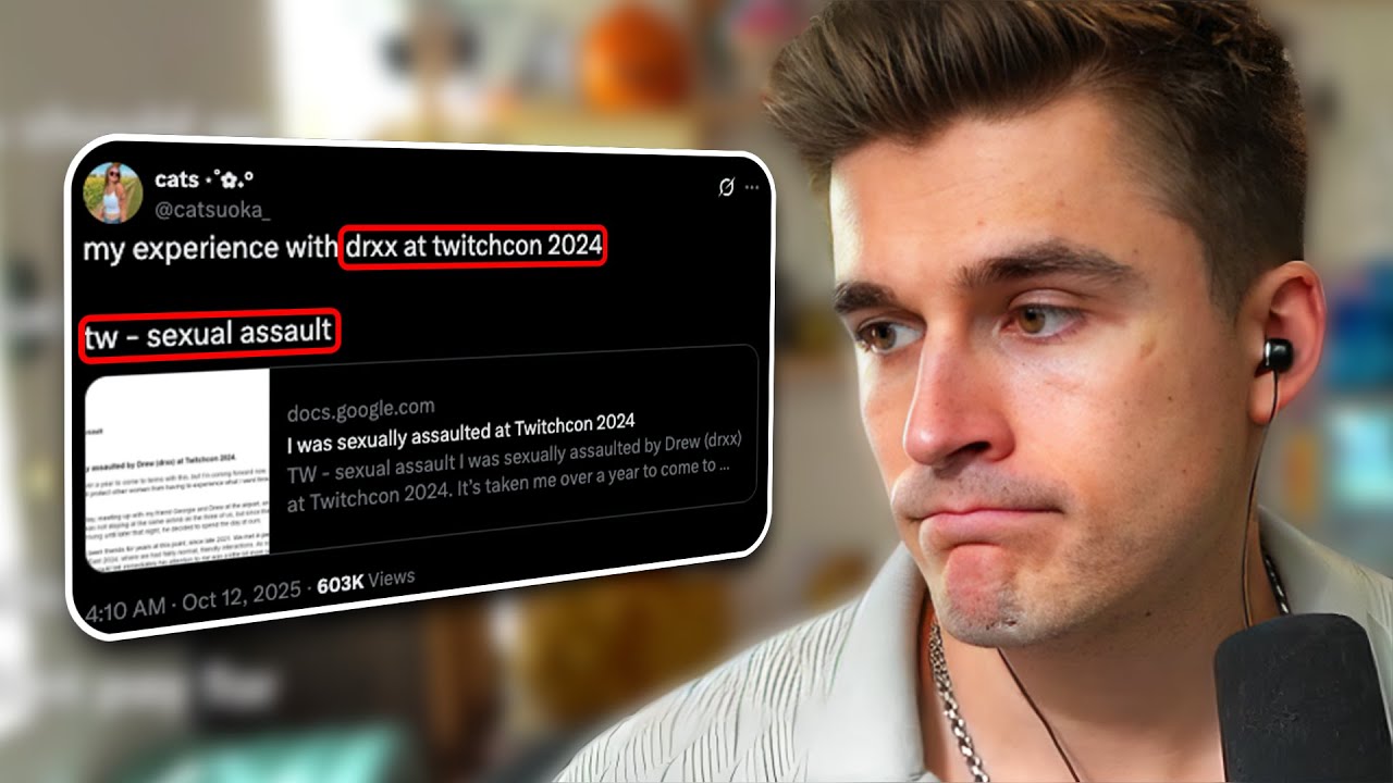 Ludwig talks about his Former Pokemon Coach(Drew) S*x Assault Issue