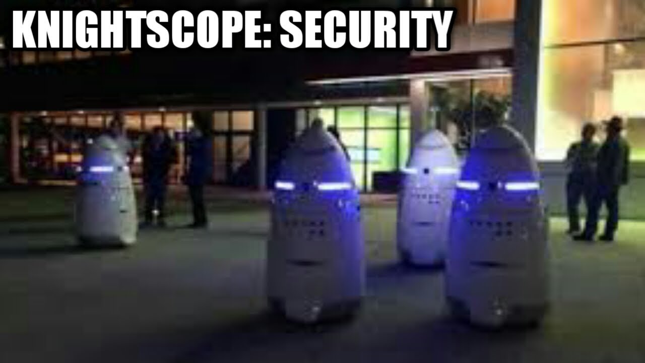 Knightscope K5 Security Robot Droid