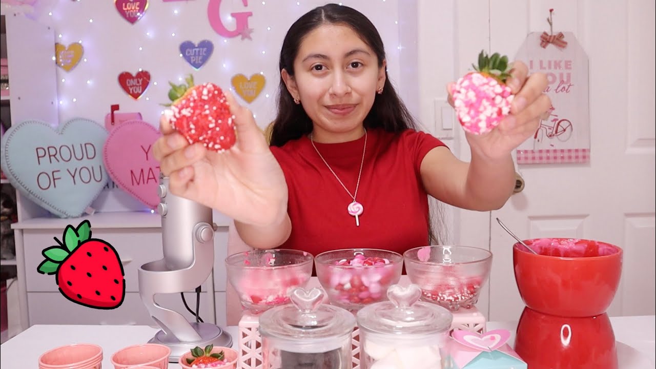 ASMR~Chocolate Treat Maker Roleplay! 🍓🍫