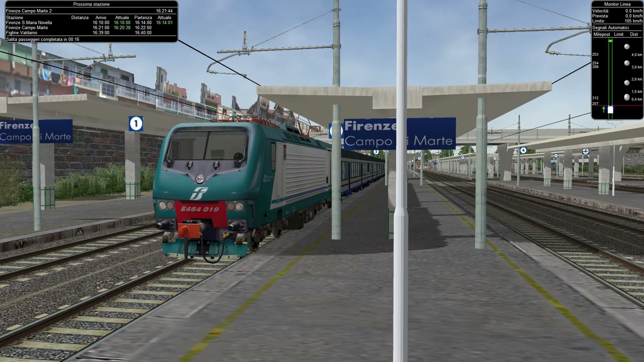 RV 4081 Firenze S.M.N - Foligno OpenRails
