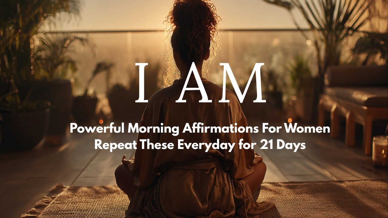 I AM Women's Affirmations for Daily Empowerment | Guided Meditation 432 Hz Healing Frequency