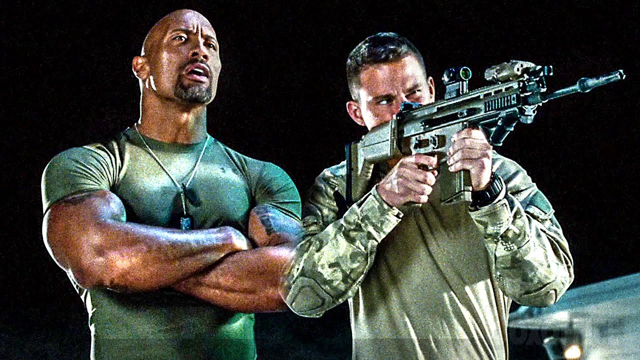 A dupla de ação mais subestimada | Channing Tatum e The Rock 🌀 4K
