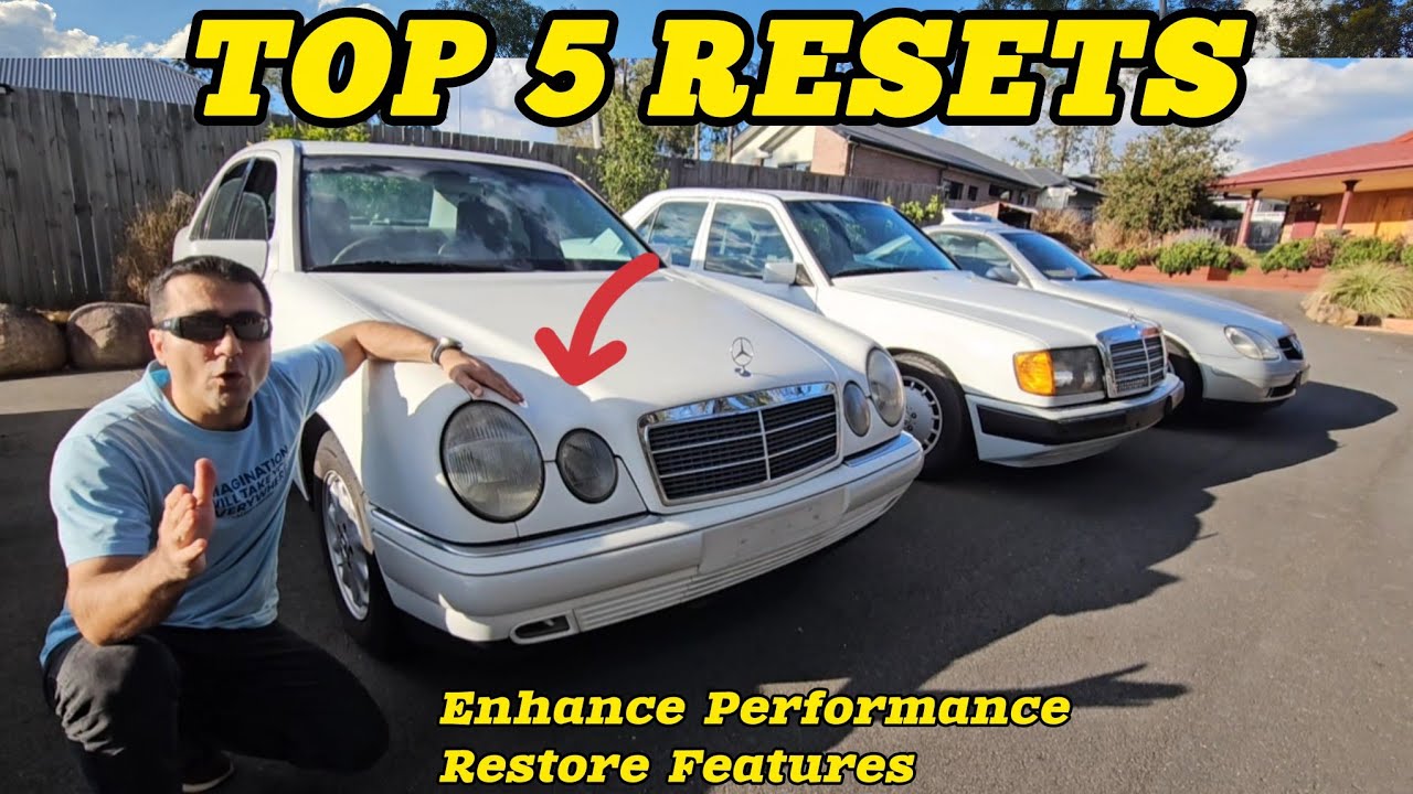 5 Secret Resets Every W210 Mercedes Owner Should Know (Also works on W220, W208, R170, W203, W163)