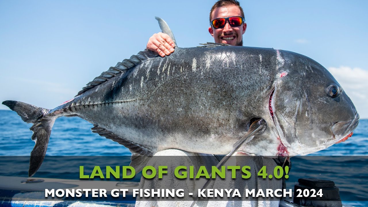 KENYA - BEST GT FISHING IN THE WORLD! 60kg+ GT