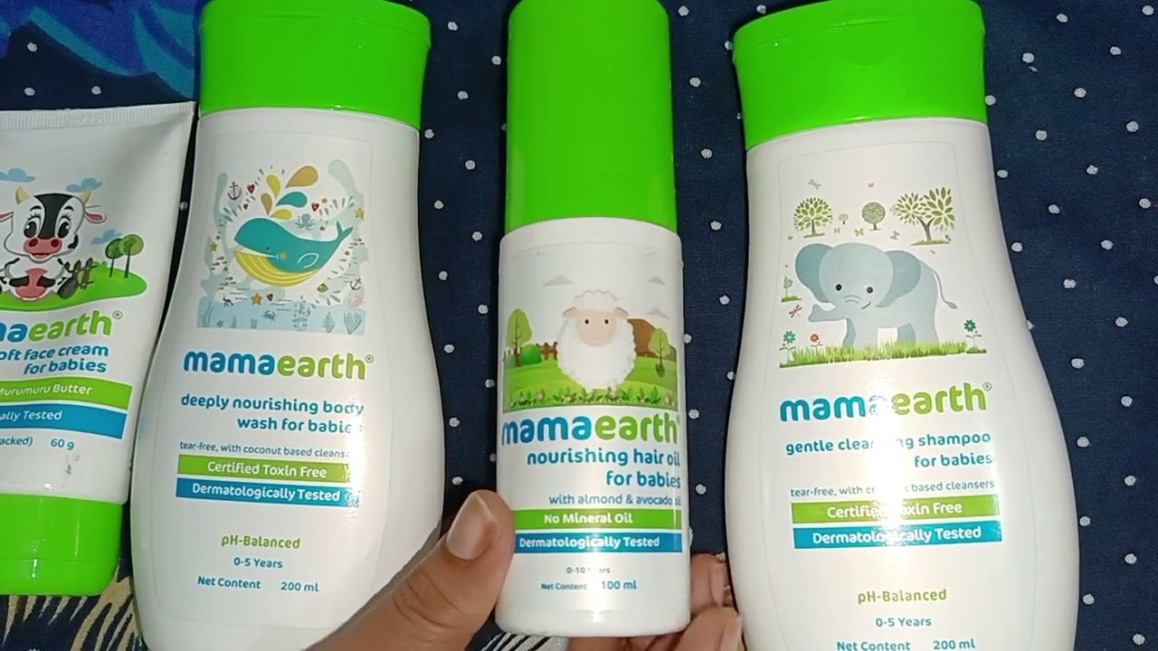 mama earth baby product review in Bangla / from Rashi product review