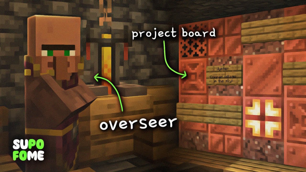 I built a copper bunker in Minecraft...